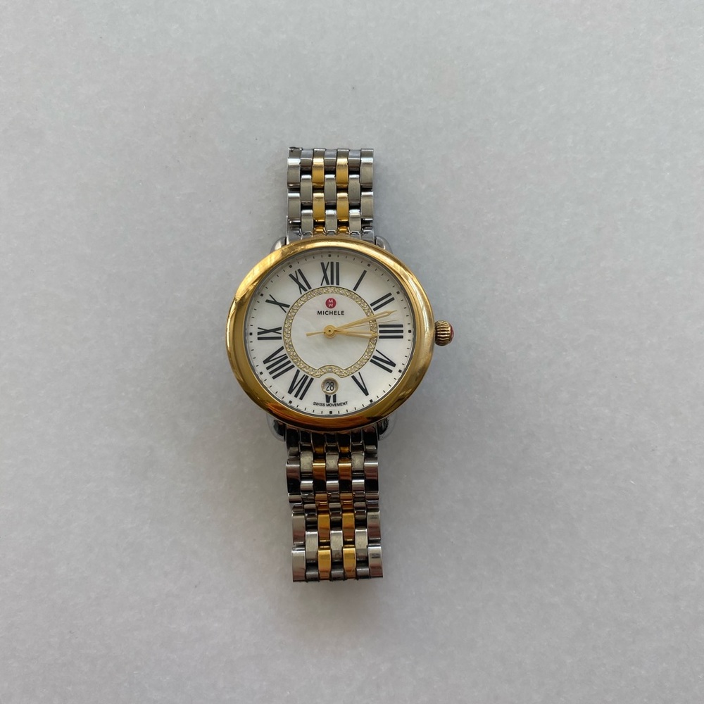 MICHELE Women's Watch Serein Two-Tone